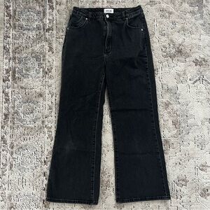 ROLLA'S Black Flare Jeans